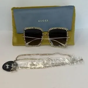 Gucci | Accessories | New Authentic Gucci Oversized Square  display picture 2